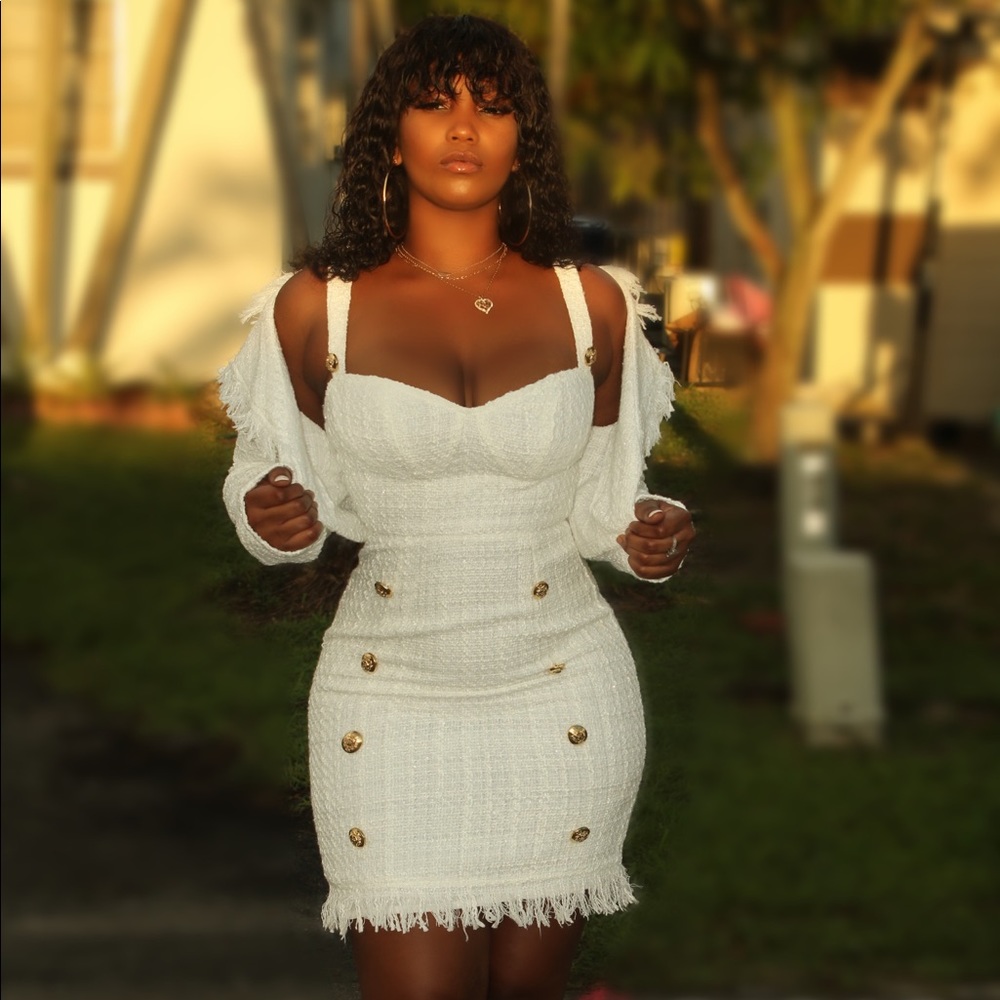 C’est La Vie- Women’s Fashion Mini Dress w/ Jacket